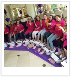 Kids spa parties are great fun, we recommend spa parties for childrens birthday parties, they are also great fun for teen pamper parties in London.